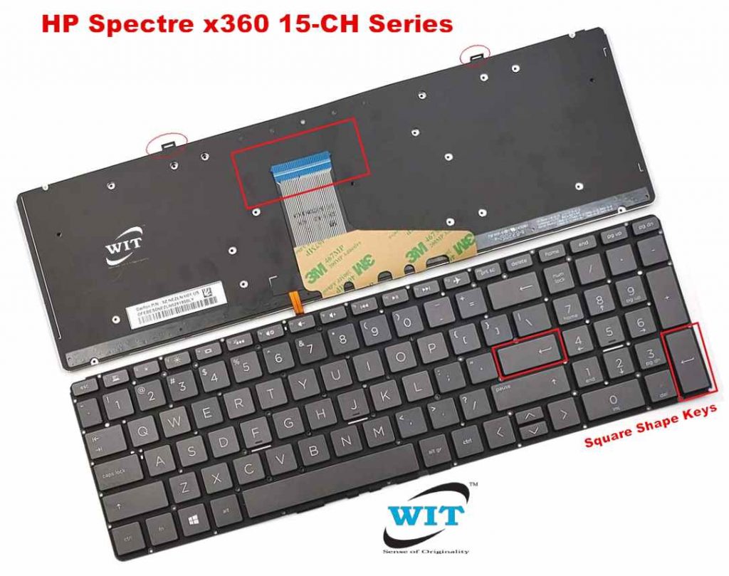 Laptop Keyboard For HP Spectre X360 15 CH011DX 15 CH011NR 15 CH015NR 15