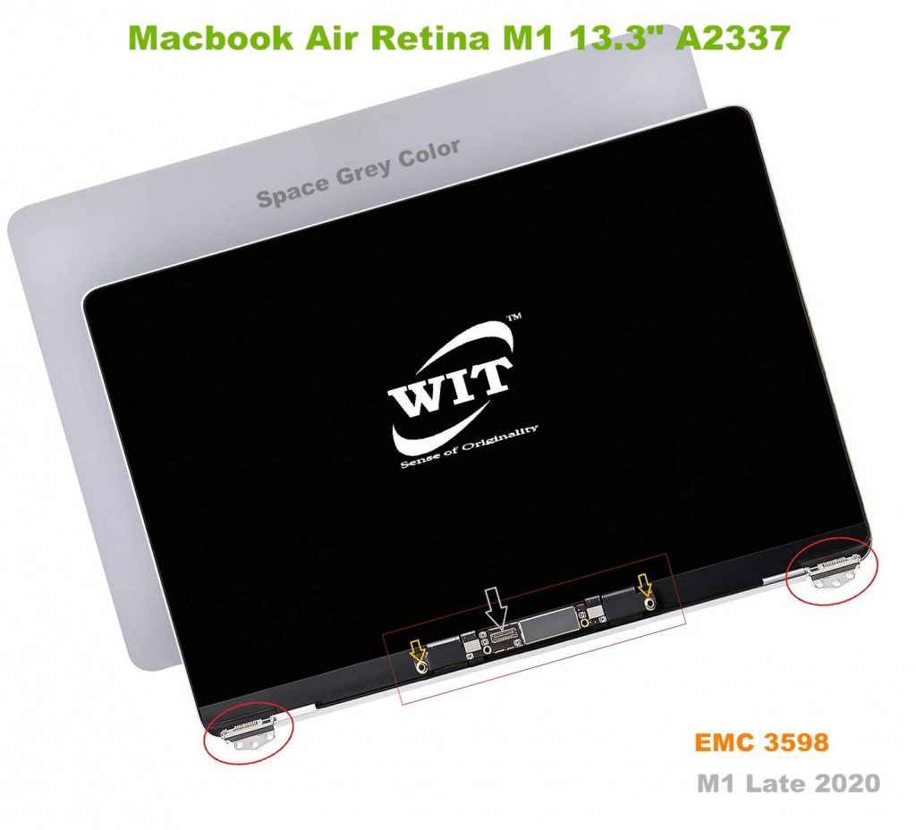 Full Display Assembly For Macbook Air Retina A M Late Emc