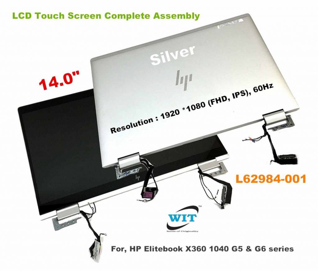 Inch Touchscreen With Complete Display Assembly For Hp Elitebook