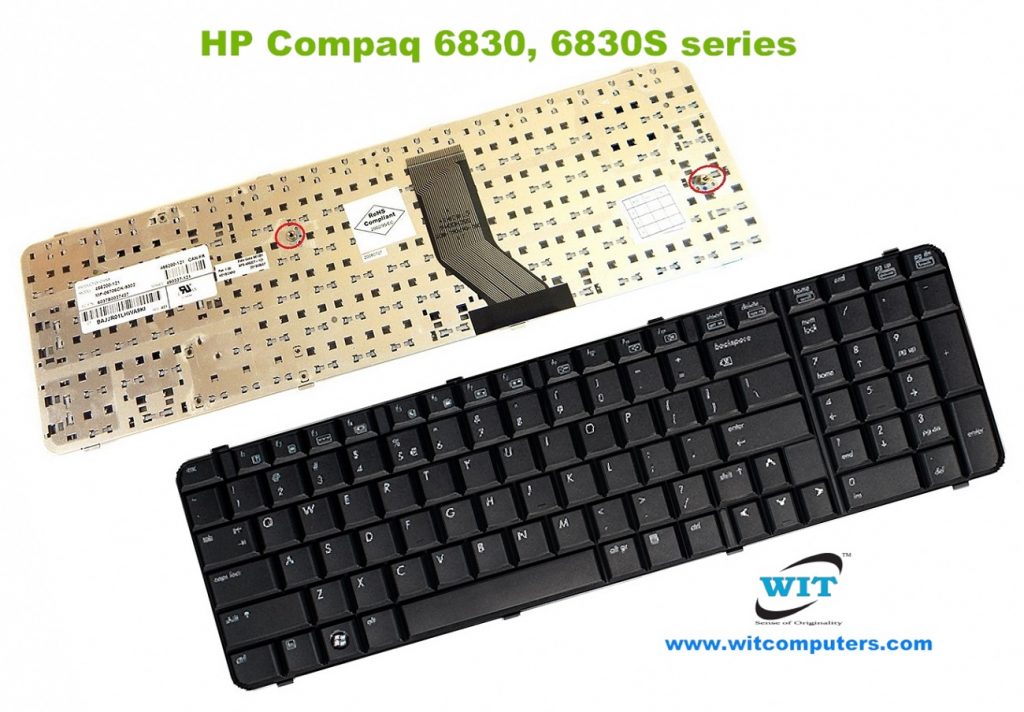 Laptop Keyboard Or Keypad For HP Compaq 6830 6830S Series P N 66200