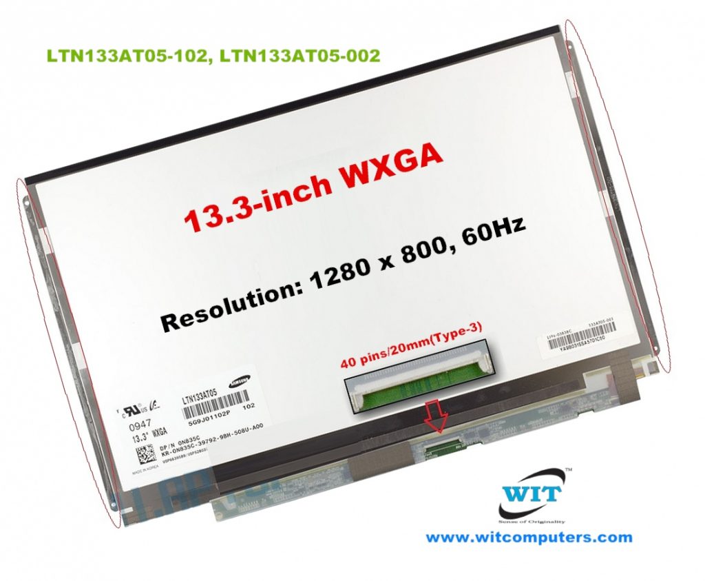 Inch Wxga Holes Left Right Each Side Width Cm Non