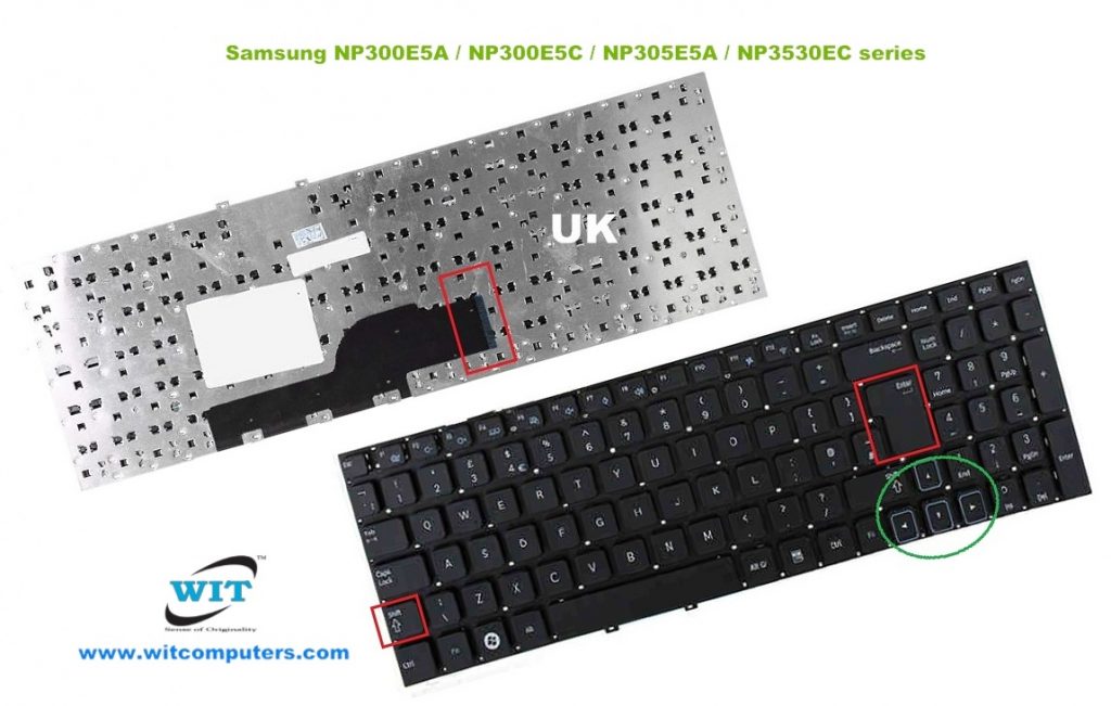 Laptop Keyboard Or Keypad For Samsung NP300E5A NP300E5C NP300E5X