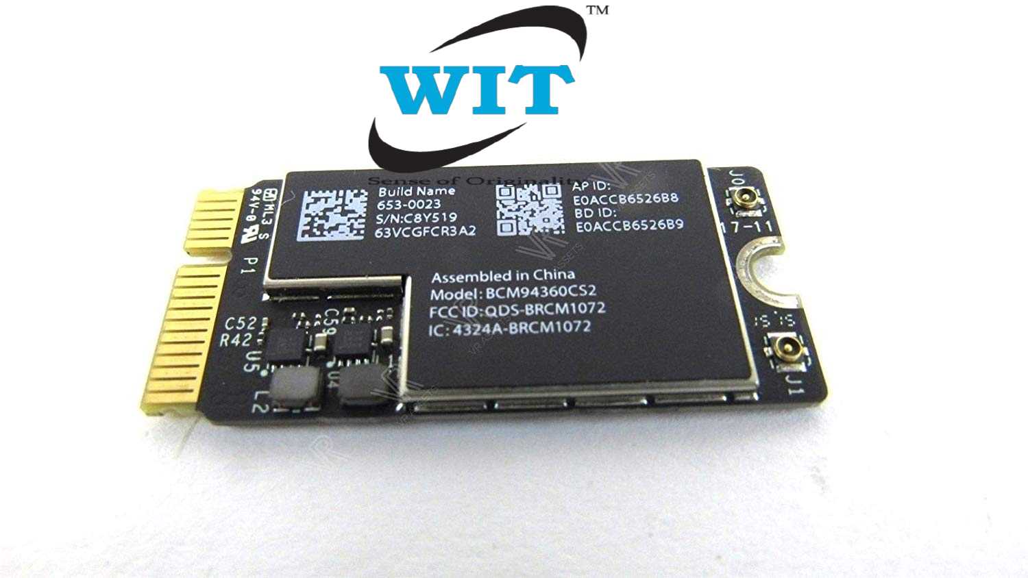 WiFi Bluetooth Air Port Card for MacBook Air 11" A1465 13" A1466 2013 2014 2015 