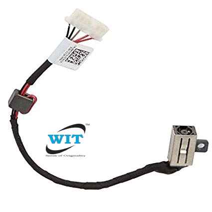 ShineBear DC Power Jack for DELL 15-5000 15-5455/5555/5558 0KD4T9 DC30100UD00 Cable Length: DC in Cable