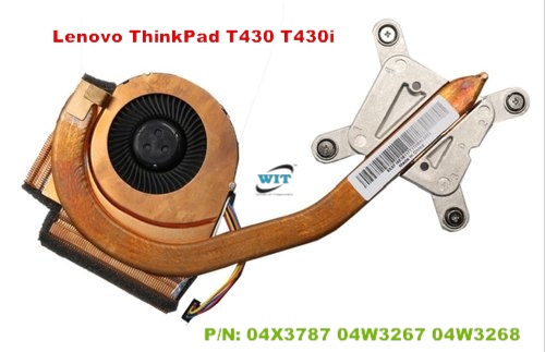 Ventola Di Raffreddamento Dissipatore CPU Per LENOVO IBM ThinkPad T430 E T430i, Sostituzione Ricambio
