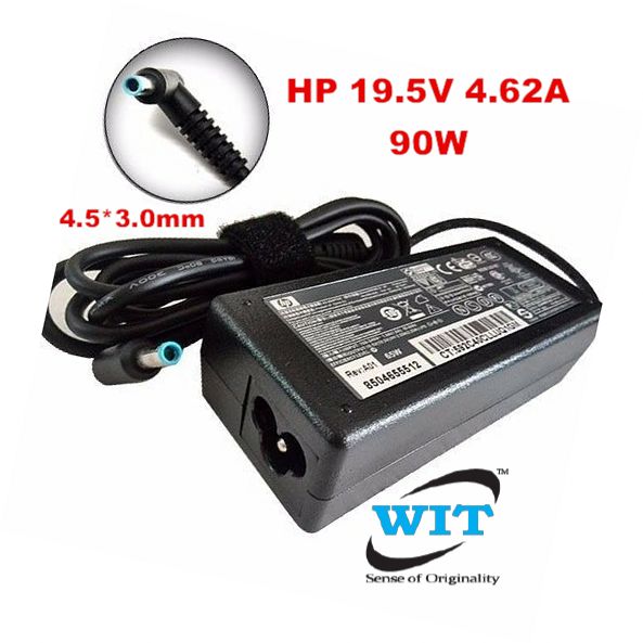 HP 19.5V 4.62A, 90W Port: 4.5mm*3.0mm Original AC Power Adapter Charger for  HP laptop 709987-002 710414-001 A090A08DL - WIT Computers
