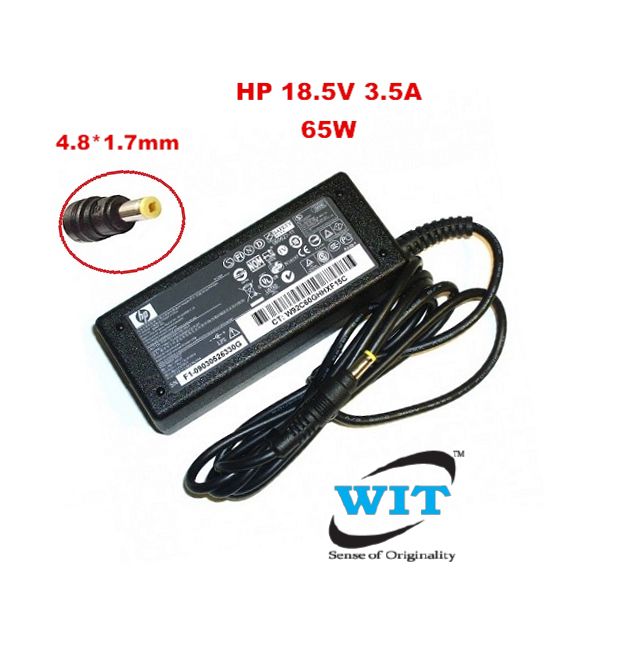 HP 18.5V 3.5A 65W 4.8 * 1.7mm Original AC Adapter or Charger For HP  Pavilion DV6700 DV6000 DV5000 Laptop 380467-001