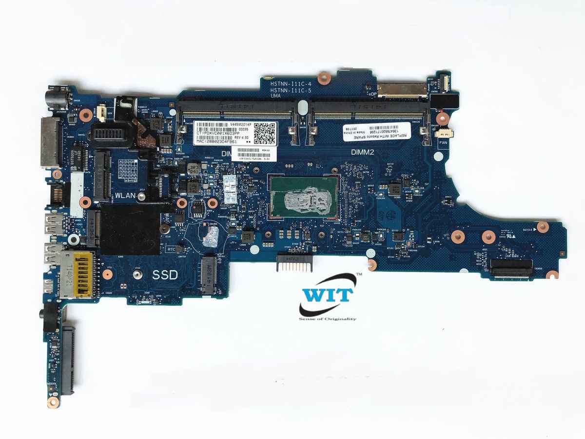 HP EliteBook 840 G1 Motherboard with Intel Core i5-4300U Processor CPU QM87  730803-601 730803-001 WIT Computers