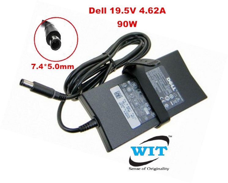 Genuine DELL Latitude D830 19.5V 4.62A 90W AC Charger Power Cord Adapter 