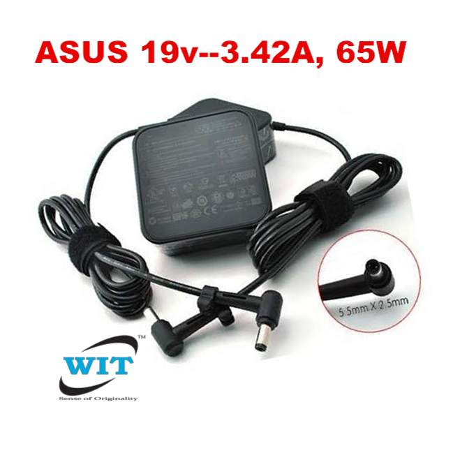 Asus 19V 3.42A 65W 5.5*2.5mm Original AC Power Charger or Adapter For Asus  Laptop PA-1650-78 (Asus 65W Adapter 5.5*2.5mm) - WIT Computers