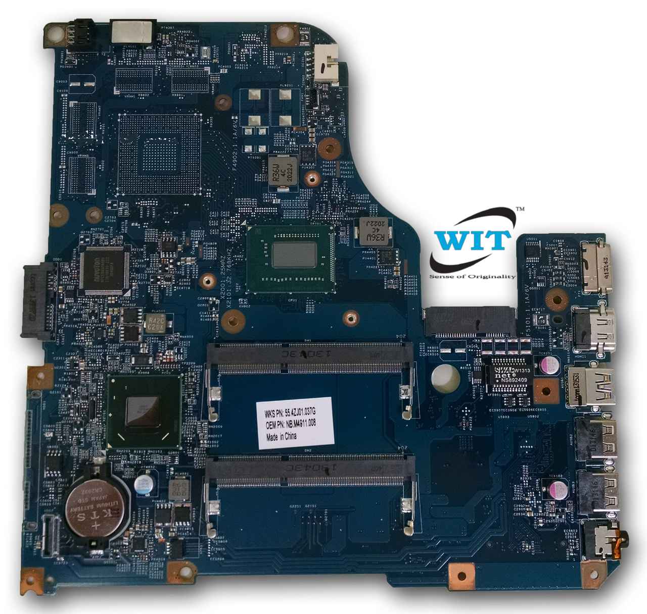 Acer Aspire V5-471P V5-571P Laptop Motherboard With Intel Core i3 CPU Processor 48.4TU05.04M - WIT Computers