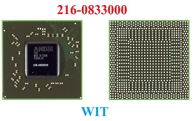 AMD 216-08-10001 216-0810001 Gpu Grafico Bga Chipset Con Sfere Buona Qualità 