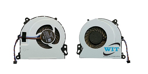 Replacement Fan for HP Envy 15-K000 K100 15-K200 Pavilion 15-P000 15-P100 15-P200 Series CPU Cooling Fan 4-Pin 4-Wire