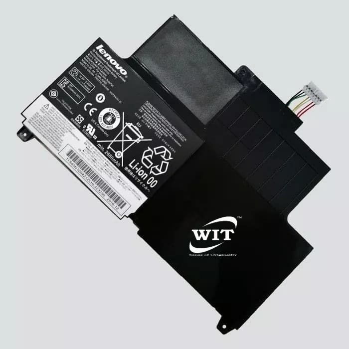 42/61-2 Ersatzbatterie für den Lenovo Thinkpad Edge S230u Twist Series 7XINbox 45N1092 45N1093 45N1094 45N1095 45N1169 45N1168 4ICP5 14,8 V 43 Wh / 2,9 Ah 