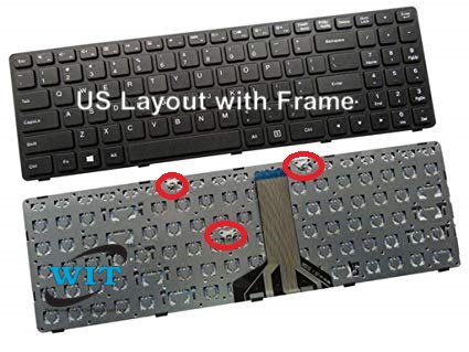 Keyboard For Lenovo Ideapad 100 15 100 15ibd 100 15ib B50 50 Laptop With Black Frame Us Layout Wit Computers