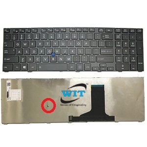 Laptop Replacement Keyboard Fit Toshiba Satellite Pro R50-C MP-14A73US-3561 G83C000GJ5US US Layout 
