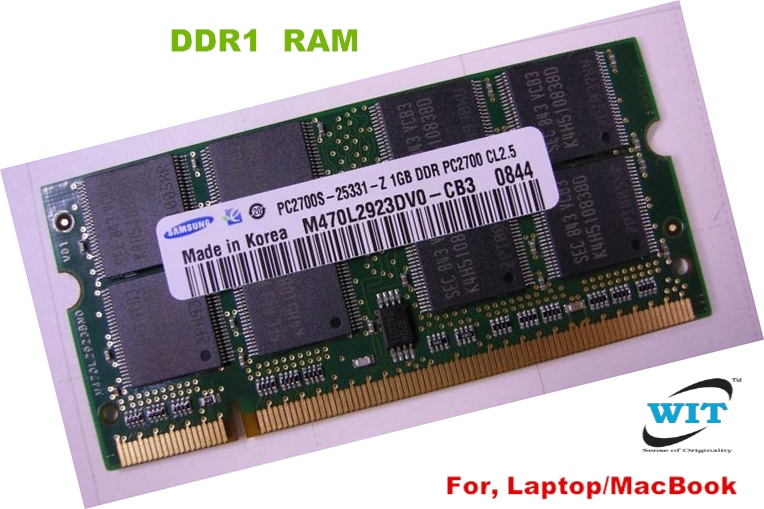 1GB Fujitsu Amilo/Celsius/LifeBook/Stylistic PC2700 DDR/DDR1 Laptop RAM Memory