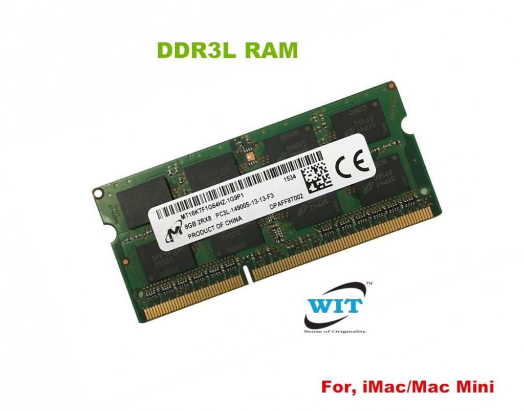 8GB 2Rx8 PC3L-14900S DDR3L, HMT41GS6BFR8A-RD NA AA 1707, 1866MHz ...