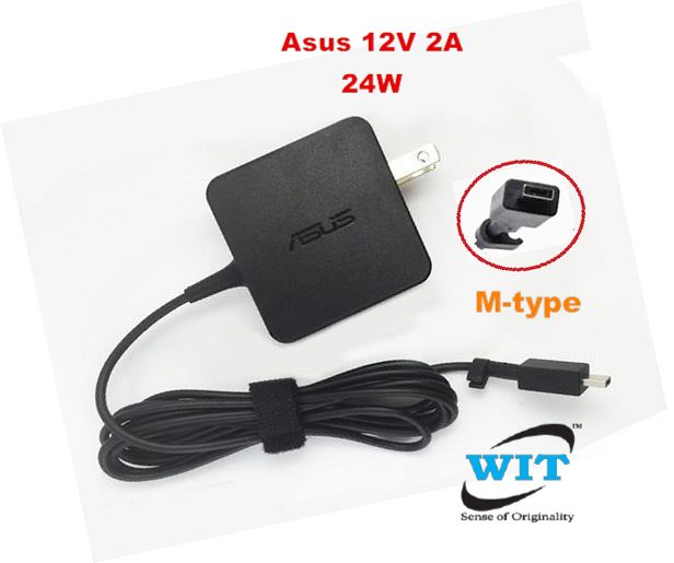 Asus 12v 2a 24w Original Ac Power Adapter Charger M Type For Asus