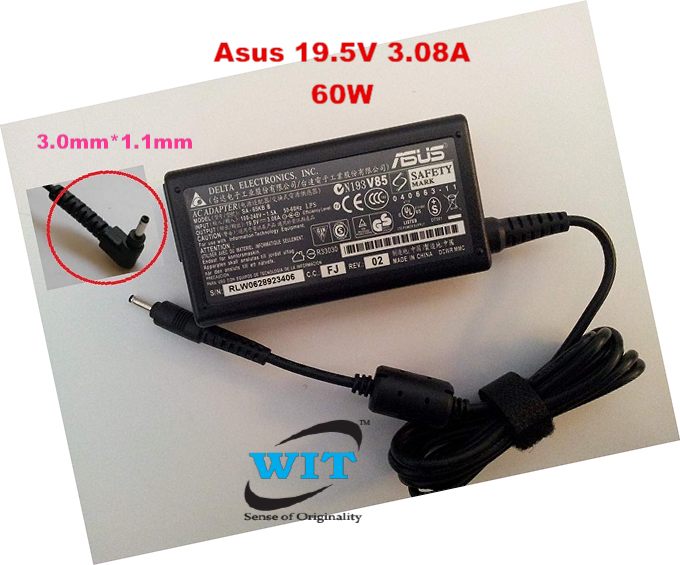 B121 Tablet T-Power Ac Dc adapter for 19V Asus Eee Slate EP121 LAPTOP Ultrabook Replacement super thin Laptop charger power supply cord wall plug spare ADP-65NH A