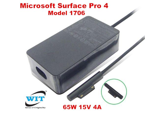65W 15V 4A Microsoft Surface Model A1706 Power Adapter/Charger WIT Computers