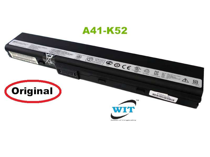 Batterie Pour ASUS A32-K52 - 10.8V, 4400mAh, 6 Cellules - Compatible Nombreux Modèles ASUS X52, K52, P52, Etc.