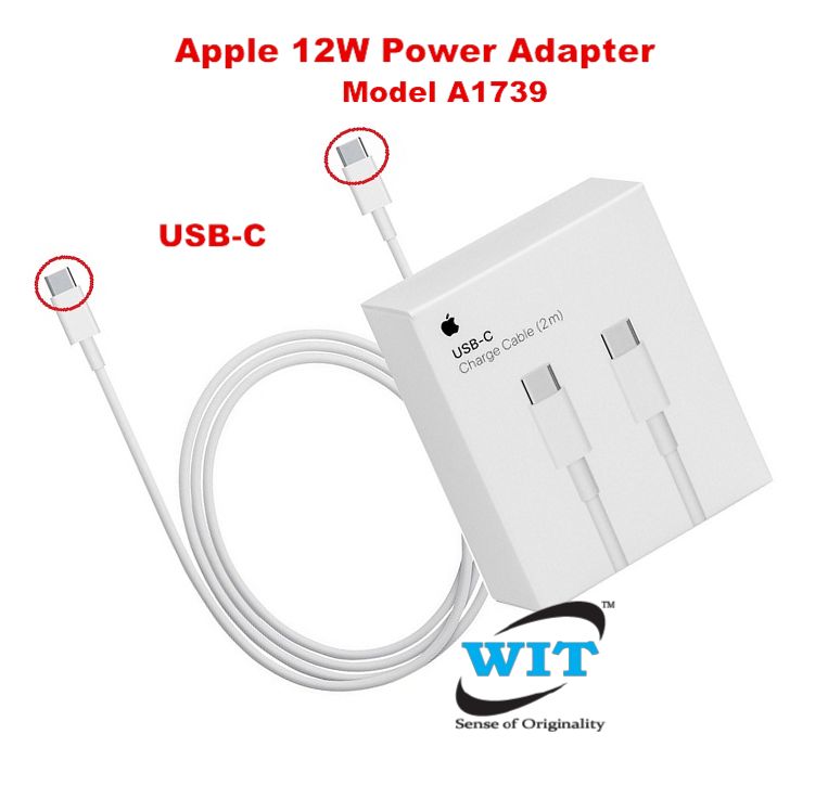 ål Sociale Studier opdragelse Type-C cable or USB-C Cable, Apple USB-C Charger Cable (2m) Apple A1739 for  USB-C Type-C devices MLL82FE/A ,apple type c cable - WIT Computers