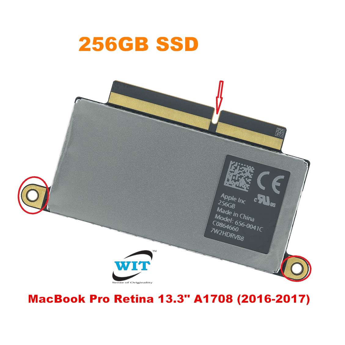 256GB SSD for MacBook Pro Retina 13.3