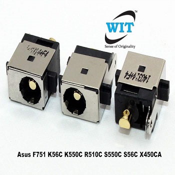 Asus F751 K56C K550C R510C S550C S56C X450CA X550 X751 DC Power Jack Socket Port 
