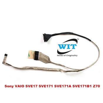 LCD video flex screen cable for Sony VAIO SVE17 SVE171 SVE171A 50.4MR05.011 