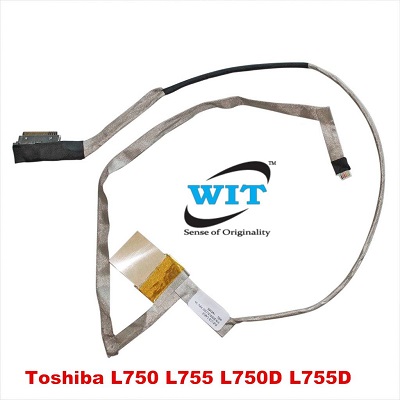 LCD LVDS Video Screen Flex Cable For Toshiba Satellite L750 L750D L755 L755D SK1 