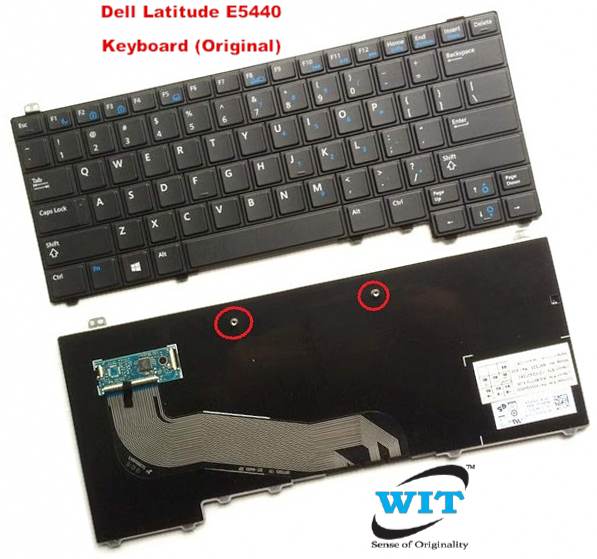 Dell Latitude 14-5000 E5440 laptop Original Keyboard PK130WQ4A00 - WIT  Computers
