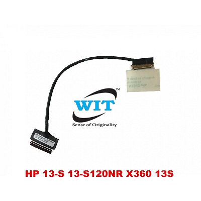 KT533 Original LVDS LCD Video Display Screen FHD Cable Replacement for HP Pavilion X360 13-S Series:13-S121CA 13-S120NR 13-s150sa 13-S120DS 13-S192NR 13-S194NR 13-S154sa 450.04507.0001 HIGH-TEK