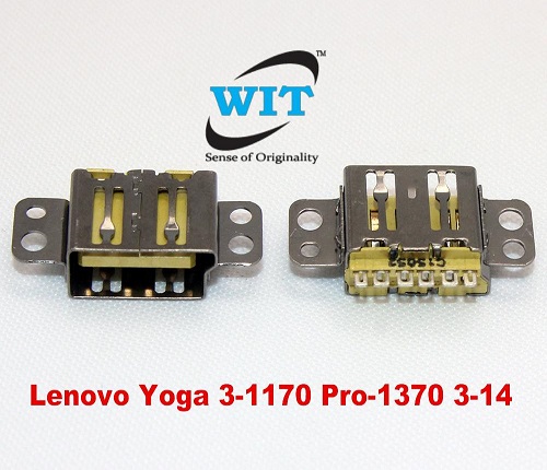 Lenovo Yoga 3-1170 Pro-1370 3-14 700-14ISK 900S-12ISK 80J8 80HE 80JH 80KQ 80QD 80ML DC Jack Connector - WIT Computers