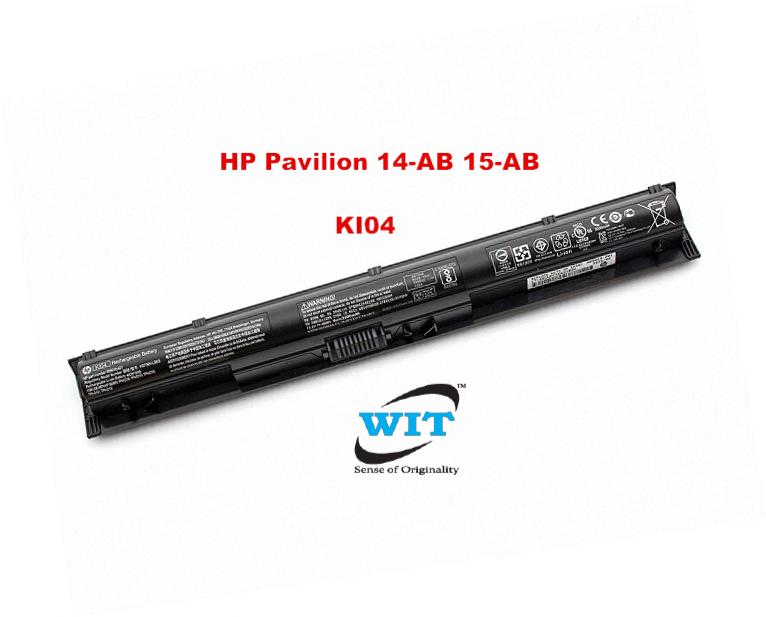 Batteria KI04 14,8V 2600mAh Per HP Pavilion 15, 17, 14 – HSTNN-LB6S, DB6T, 800049-001, Creabest