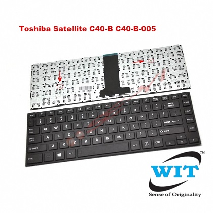 Replacement Keyboard for Toshiba Satellite C40-B C40D-B C40T-B Series Laptop