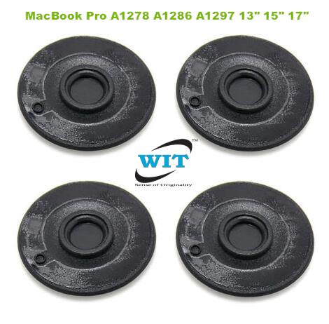 4PCS Replacement Rubber Feet For Apple Macbook Pro A1278 13" 15" 17" 