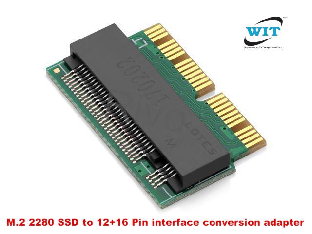 Support Model A1465 A1466 A1398 A1502 Hard Drive Converter to NGFF M2 Key M Card SHINESTAR PCIe SSD to M.2 NVME Adapter Card for 2013 2014 2015 2016 2017 MacBook Air Pro Retina