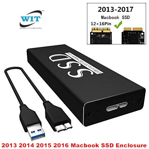 Cablecc PCI Express PCI-E 1X a 12+16Pin 2013-2017 Mac Pro Air SSD Convertir tarjeta para A1493 A1502 A1465 A1466 