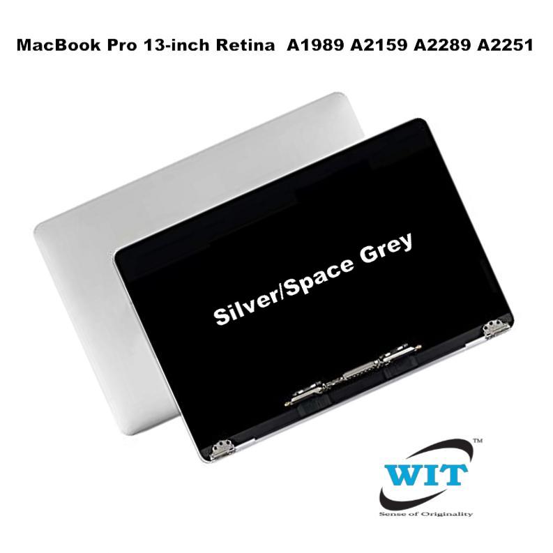 Apple MacBook Pro 13-inch Retina Touch A1989(Mid 2018 – Mid 2019) A2159  (Mid 2019), Retina Touch (Scissor) A2289 (Mid 2020) 13- inch Retina Touch  (Scissor) A2251 (Mid 2020) Space Grey/Silver LED Panel