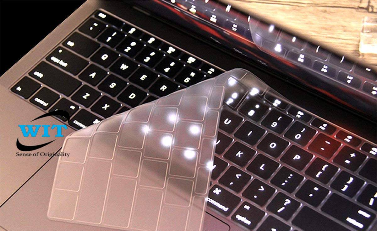 UPPERCASE Ultra Thin Clear Soft TPU Keyboard Cover Skin for Macbook Pro 13 15 Ch 