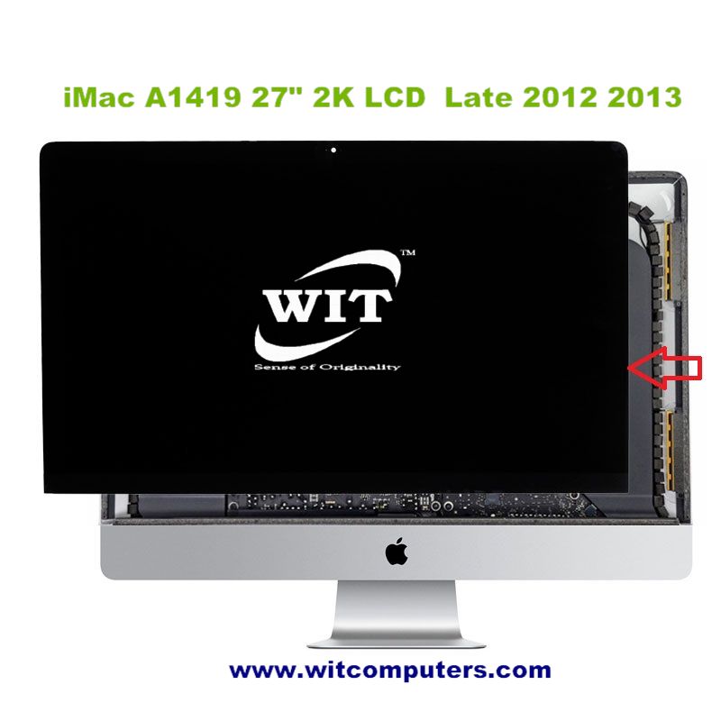 Ecran LM270Q1 SDF1/2 Apple iMac 27" A1419 2012 2013 EMC2834 2639 Dalle LCD 