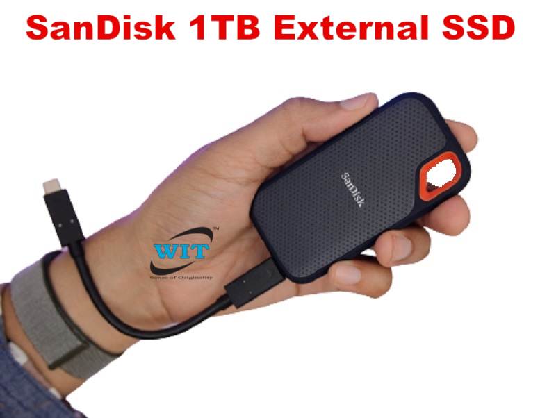 SSD Externe SanDisk Extreme™ - 1To - USB 3.1 (SDSSDE60-1T00-G25) -  Cdiscount Informatique