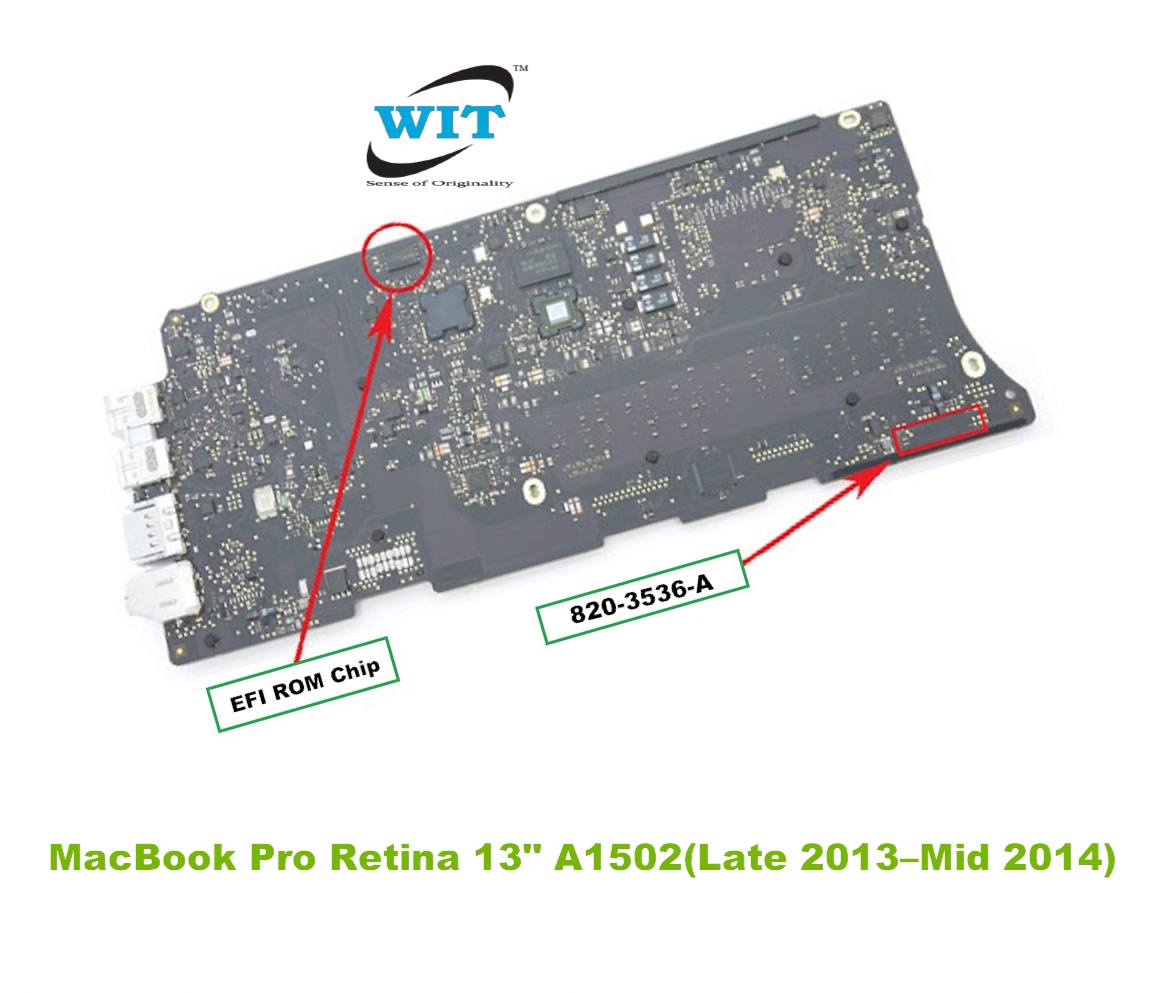 A1502 Logic Board (2.4GHz Core i5, 4GB RAM) for Apple