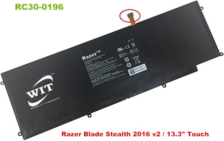 GDORUN RC30-0196 Laptop Battery for Razer Blade Stealth 2016 V2 i7-7500U i7-8550U RZ09-0239 RZ09-01962E10 RZ09-01962E12 RZ09-01962E20 RZ09-01962E52 RZ09-01962E53 RZ09-01962W10 RZ09-02393E32-R3U1