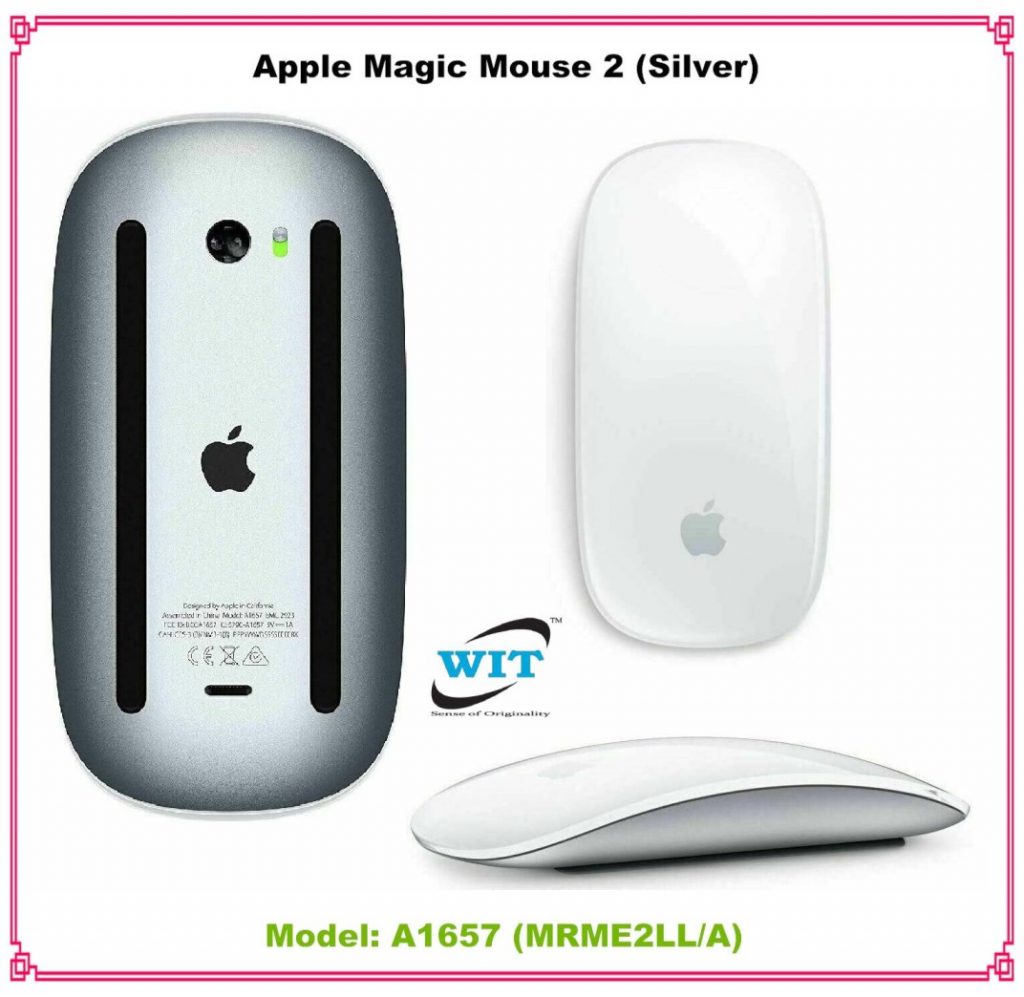 Apple Magic Mouse 2 Model : A1657(MRME2LL/A, MLA02LL/A) Bluetooth Space ...