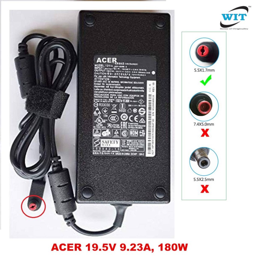 @Original OEM Acer Predator 17 G9-791 G9-791G,ADP-180MB K,AC Adapter & Cord 180W 