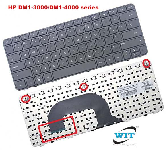 New Laptop US Keyboard for HP PAVILION DM1-4100 DM1-4200 DM1z-4200 DM1-4122AU 