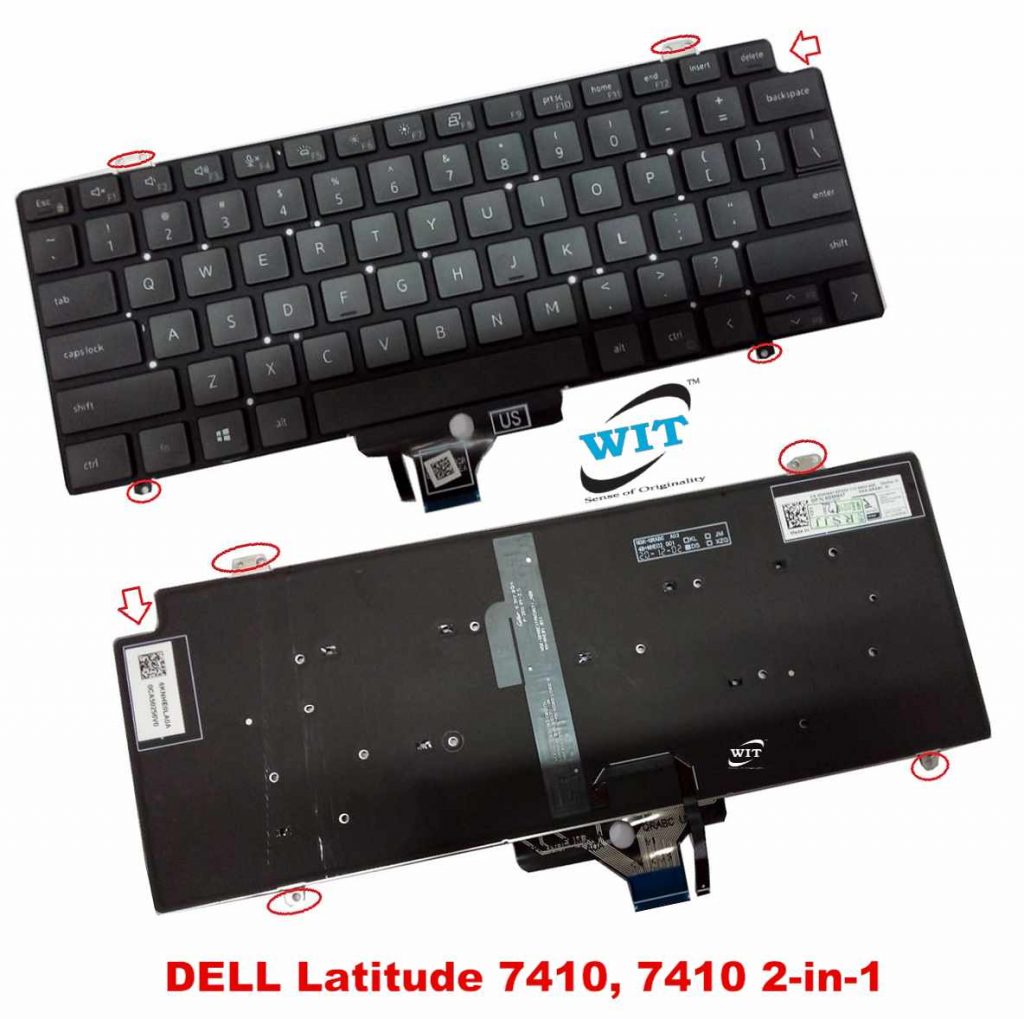 Laptop Keyboard For Dell Latitude 7410 7410 2 In 1 Pn Gmm47 0gmm47