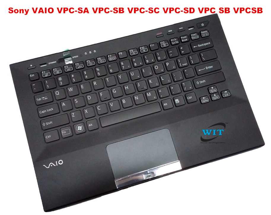 Laptop Palmrest for Sony VAIO VPC-CA VPC CA Series 012-200A-5887-G Orange with touchpad Upper case 95% New 